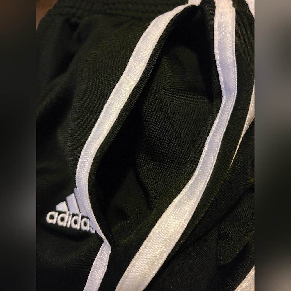 NEW ADIDAS Womens Black Track Pants-M - Picture 6 of 6